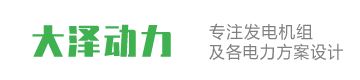 大泽动力发电机