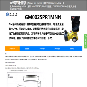 米顿罗GM0025计量泵
