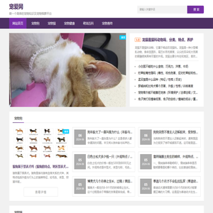 分享宠物百科