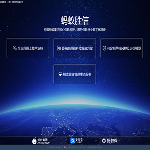 蚂蚁胜信（上海）信息技术有限公司