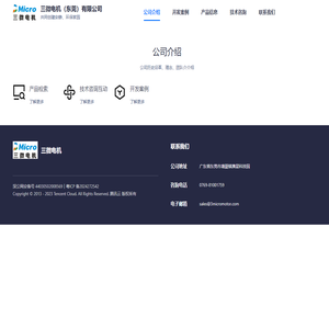 三微电机（东莞）有限公司