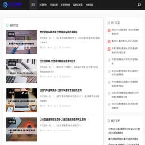 违章查询网