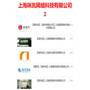上海咪岚网络科技有限公司2