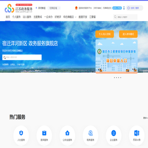 洋河新区政务服务网