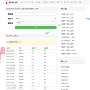 小阿居汇率网