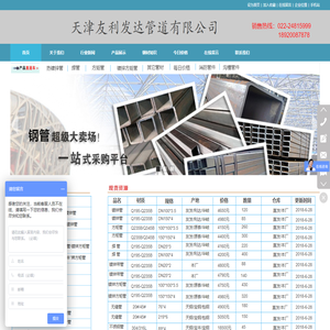 天津友发热镀锌钢管厂