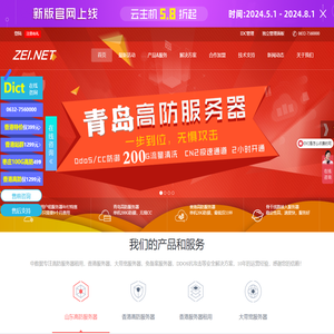 山东青岛枣庄高防服务器