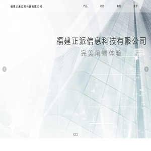 福建正派信息科技有限公司
