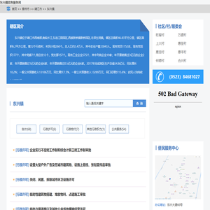 东兴镇政务服务网