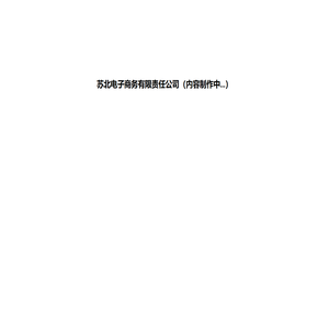 苏北电子商务有限责任公司