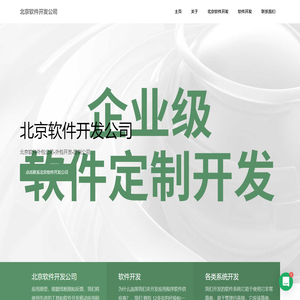 北京软件外包公司