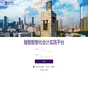 融智数智化会计实践平台