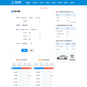 房贷计算器