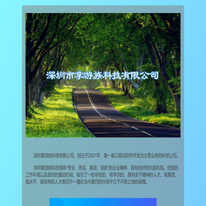 深圳掌游族科技有限公司
