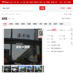【乌鲁木齐嘉丰园小区,二手房,租房】