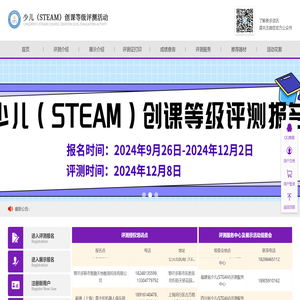 少儿（STEAM）创课能力等级评测活动