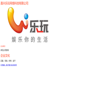 嘉兴乐玩网络科技有限公司