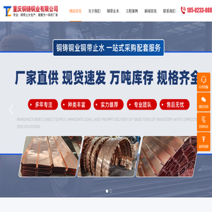 铜带止水