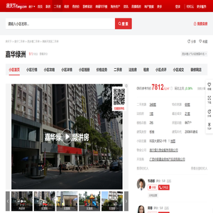 【南宁嘉华绿洲小区,二手房,租房】