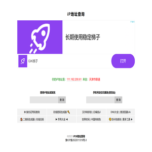 iP地址查询