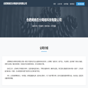 合肥阙绝否分网络科技有限公司