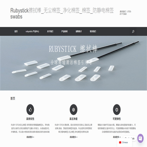 Rubystick擦拭棒