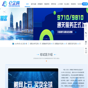 绍兴跨境电商综试区企业服务平台
