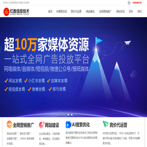 网络推广公司,网站制作公司,推广运营公司【红数信息】