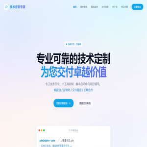 技术定制专家