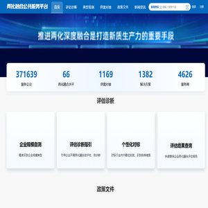 两化融合公共服务平台