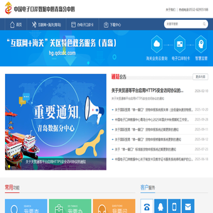 中国电子口岸数据中心青岛分中心