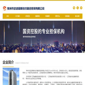 常州市武进高新技术融资担保有限公司
