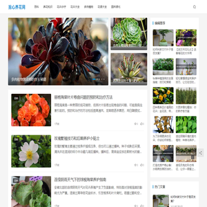 拾心养花网