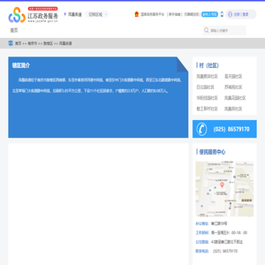 凤凰街道政务服务网