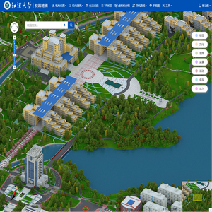 江汉大学三维校园GIS