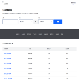 小生汇率网