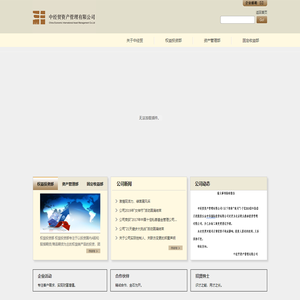 中经贸资产管理有限公司