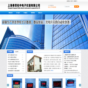 电子计数器,上海奉贤柘中电子仪器有限公司