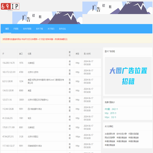 免费代理IP
