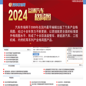 汽车市场网（http://www.automarket.net.cn）汽车行业具有影响力的网站