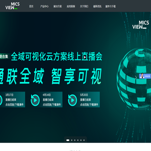 MicsView/全域云/分布式/指挥调度/可视化管控