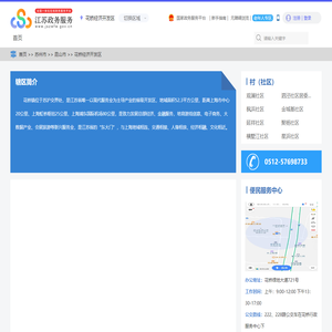 花桥经济开发区政务服务网