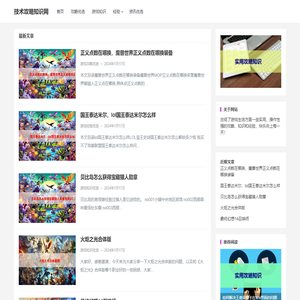 技术攻略知识网