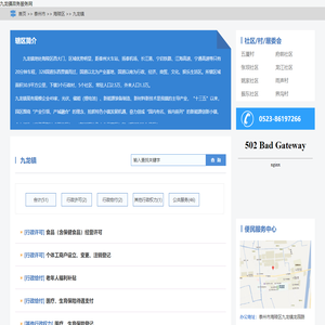 九龙镇政务服务网