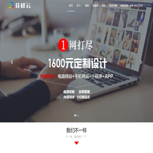 花样云：专注全网营销型网站定制设计制作