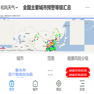 高温热浪健康风险预警