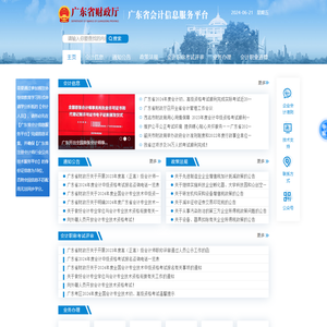 广东省会计信息服务平台