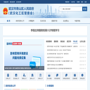 武汉市青山区人民政府（武汉化工区管委会）