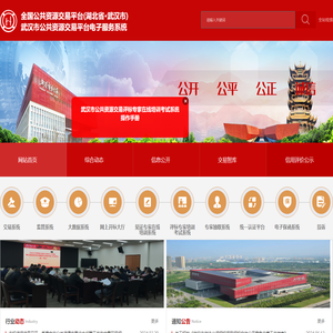 武汉市公共资源交易服务平台