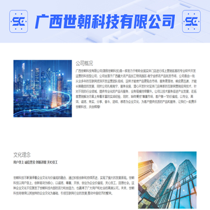 广西世朝科技有限公司